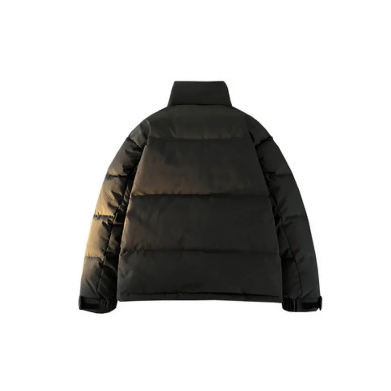 Simple Basics White Duck Down Jacket-1