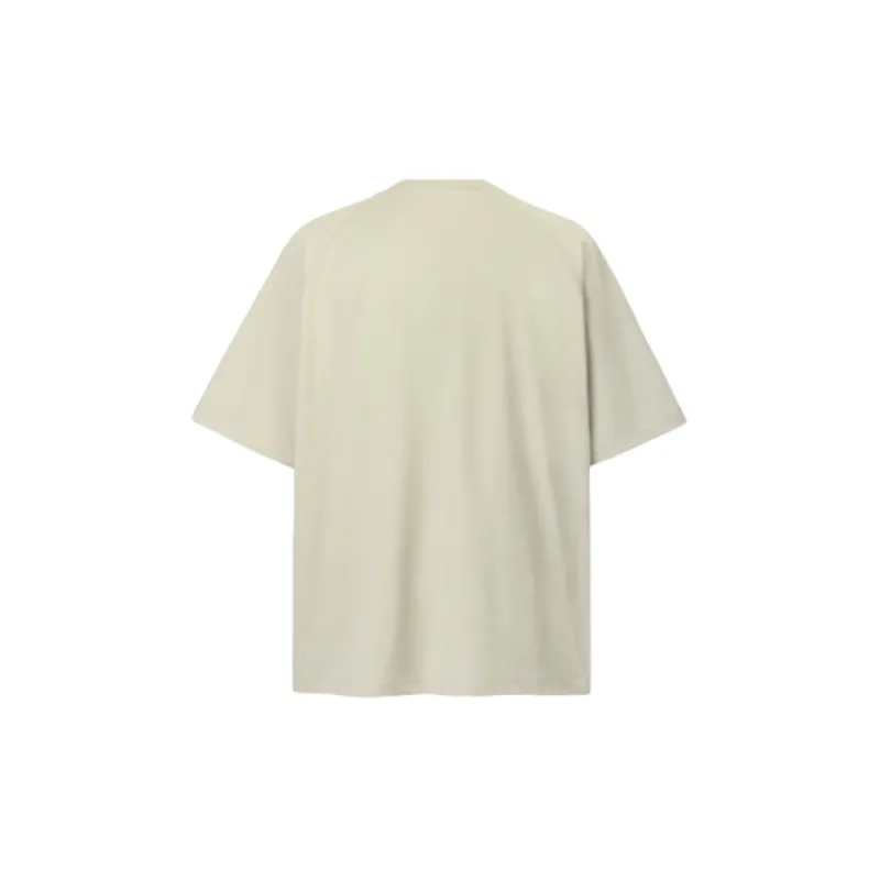 Street Loose Cotton Blended Fabric T Shirt-1