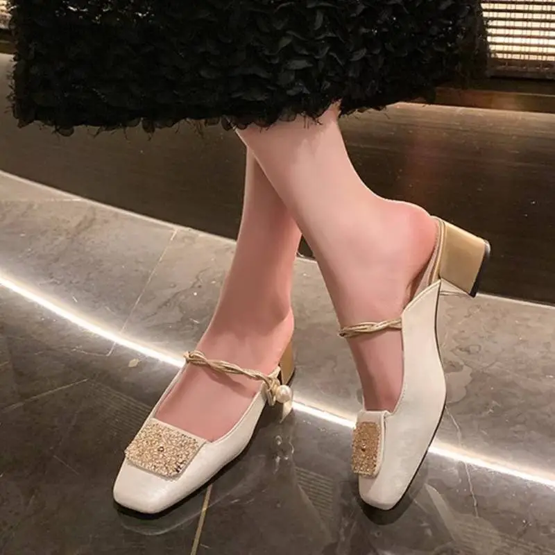 Casual Print Mules-8