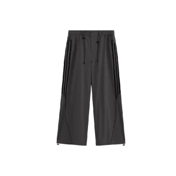 Basics Contrast Color Nylon Casual Pants