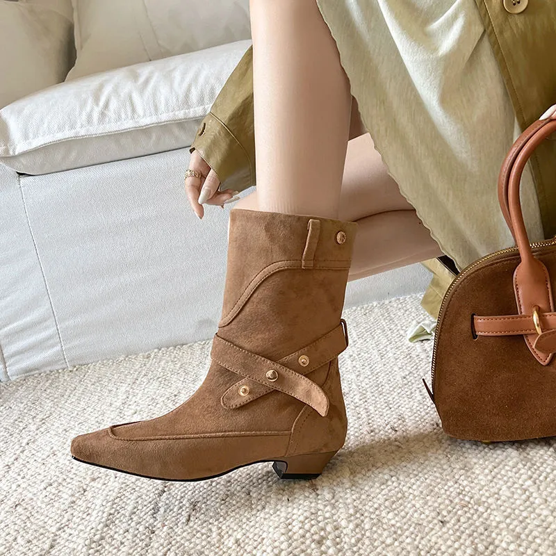 Simple Plain Chelsea Boot-1