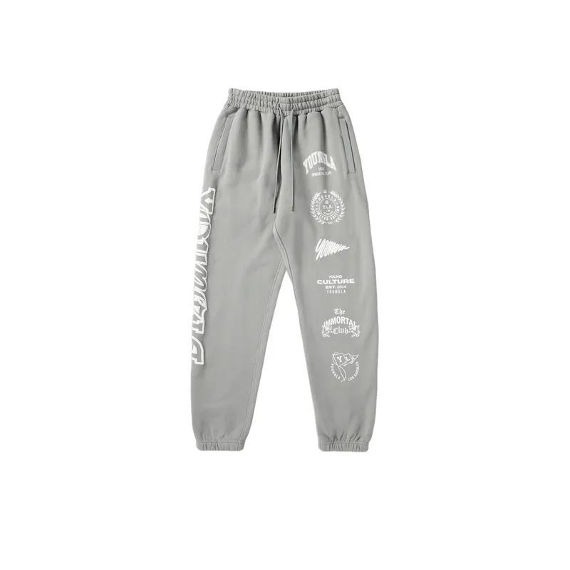Casual Knit Sweatpants-1