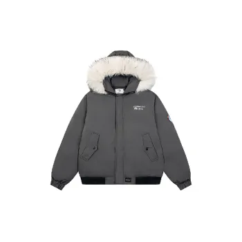 Casual Plain Quilted Jacket