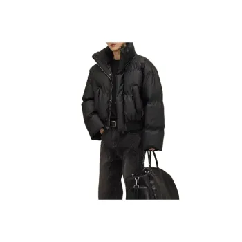 Basics Loose Zipper Down Jacket