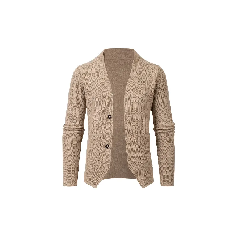 Casual Business Cotton Blended Fabric Knitwear-0