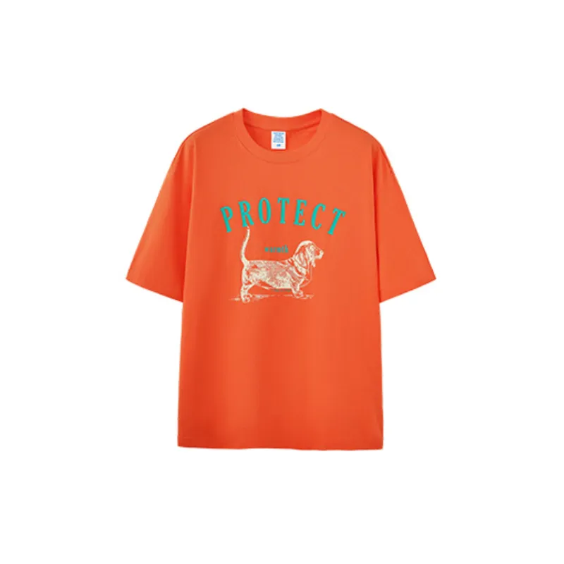 Casual Loose 100% Cotton T Shirt Unisex-0