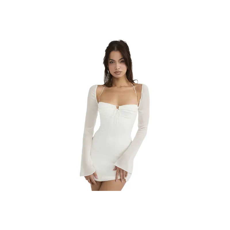Fashionable Sexy Polyester Dress Women-3