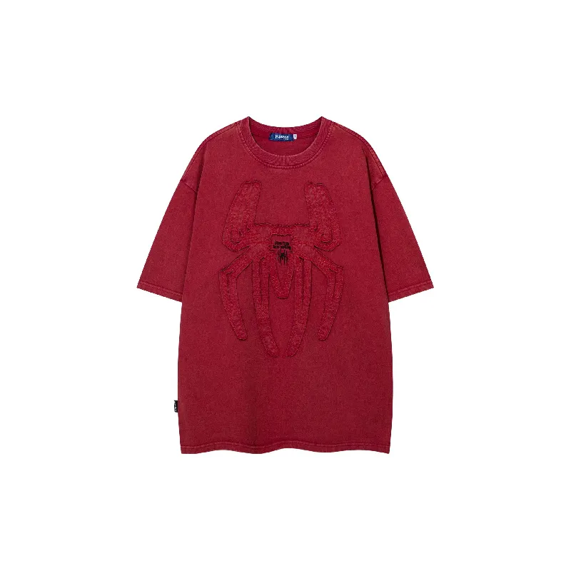 Casual Plain 100% Cotton T Shirt-0