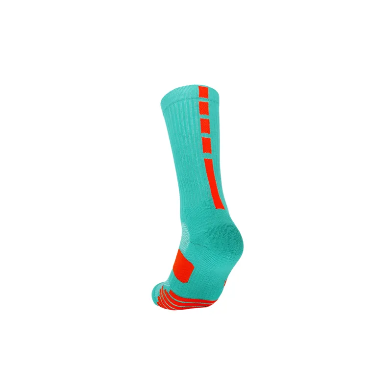 Basics Breathable Polyester Basketball Socks-8