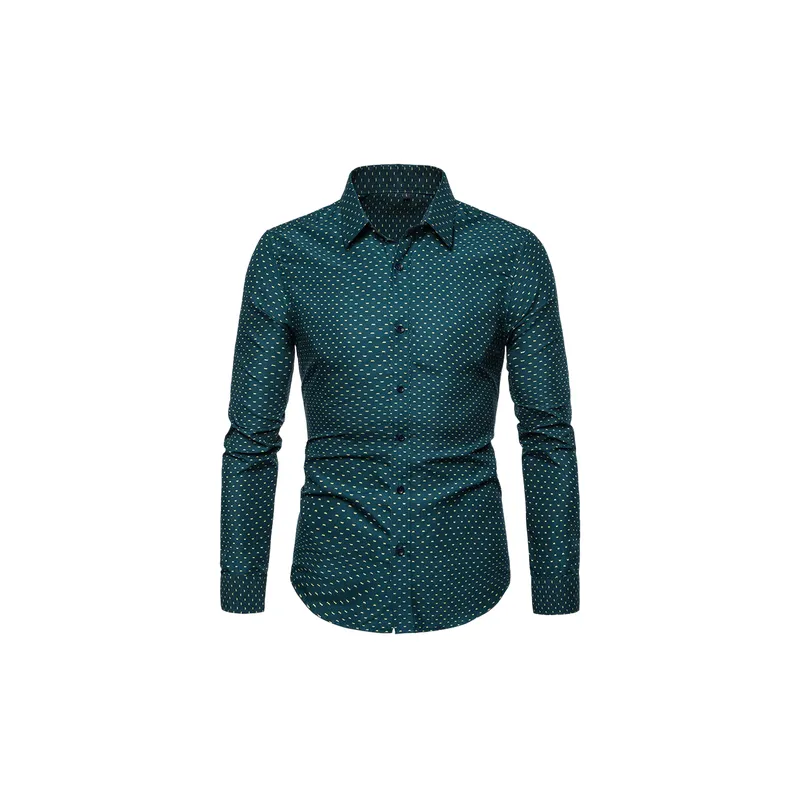 Simple Business Cotton Shirt-8