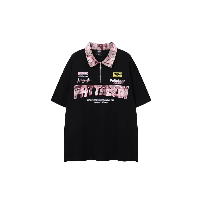 Fashionable Simple Cotton Blended Fabric Polo Unisex-0