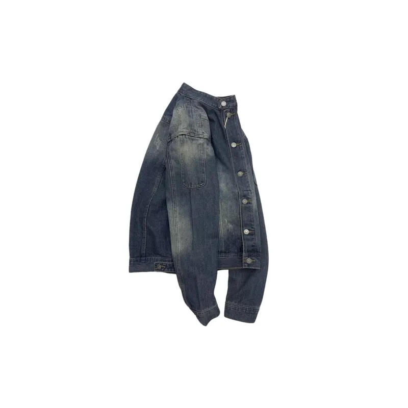 Trendy Retro Denim Jacket-2
