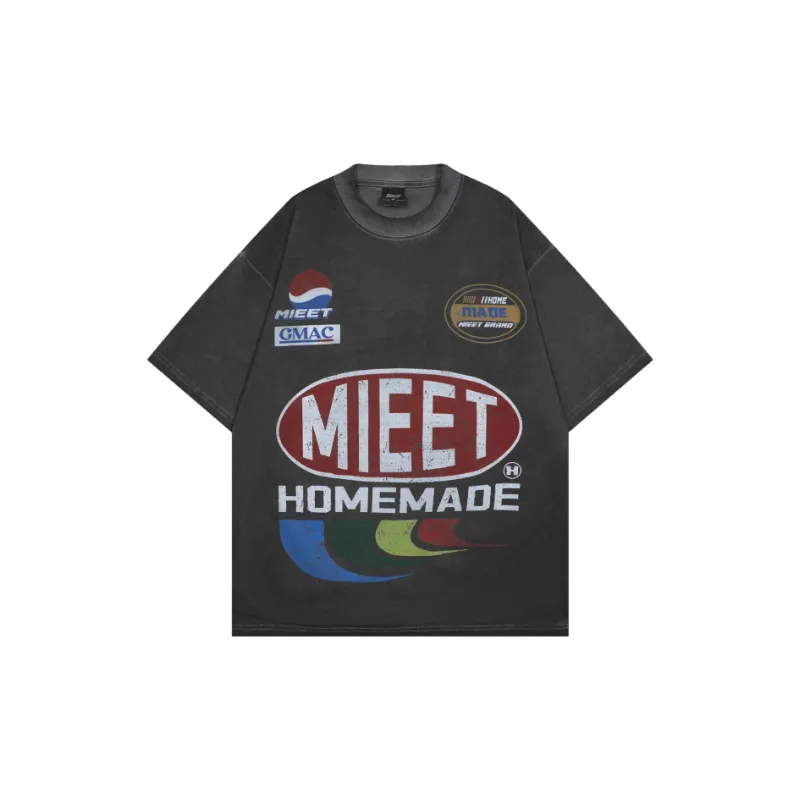 Street Retro 100% Cotton T Shirt-2