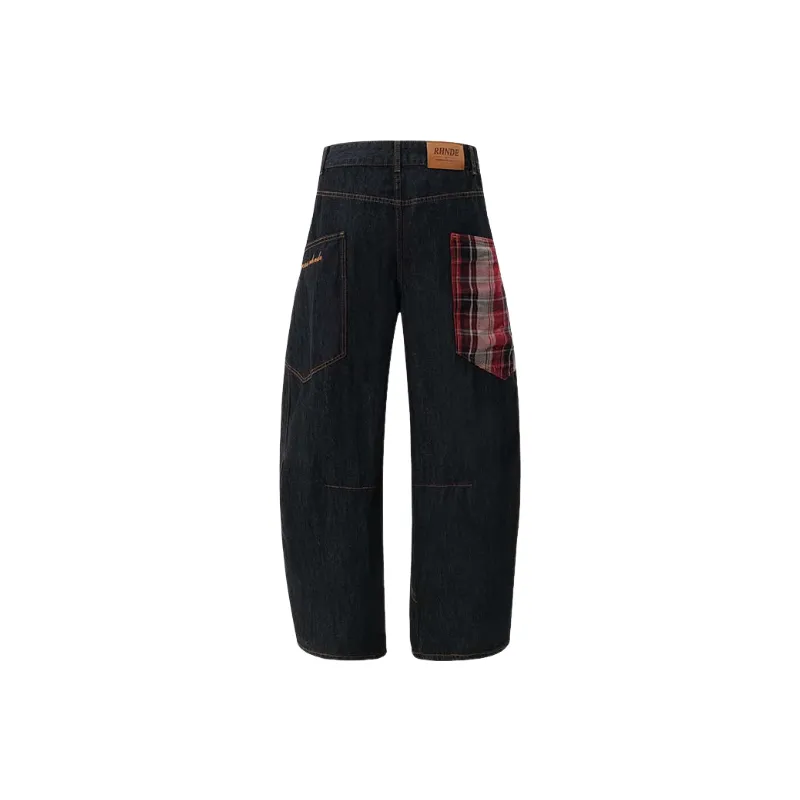 Retro Loose Cotton Blended Fabric Casual Pants-1