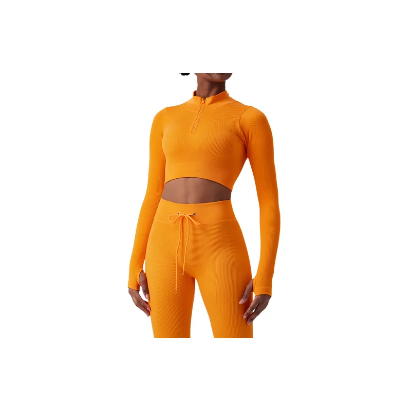 Basics Simple Blended Synthetic Fabrics Fitness Clothing Women-1