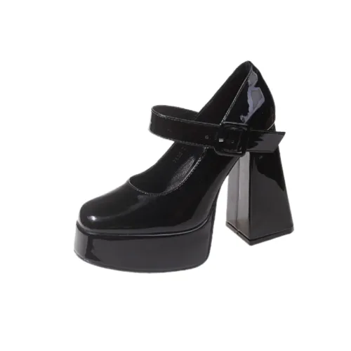 Fashionable Plain High Heels