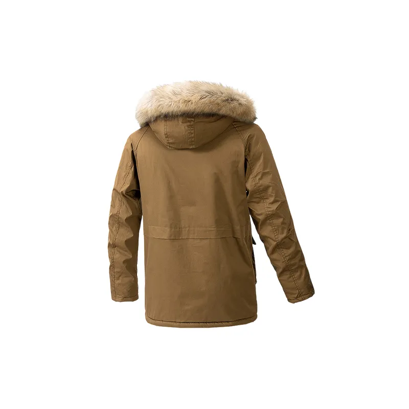 Washed Loose Cotton Quilted Jacket Unisex-1