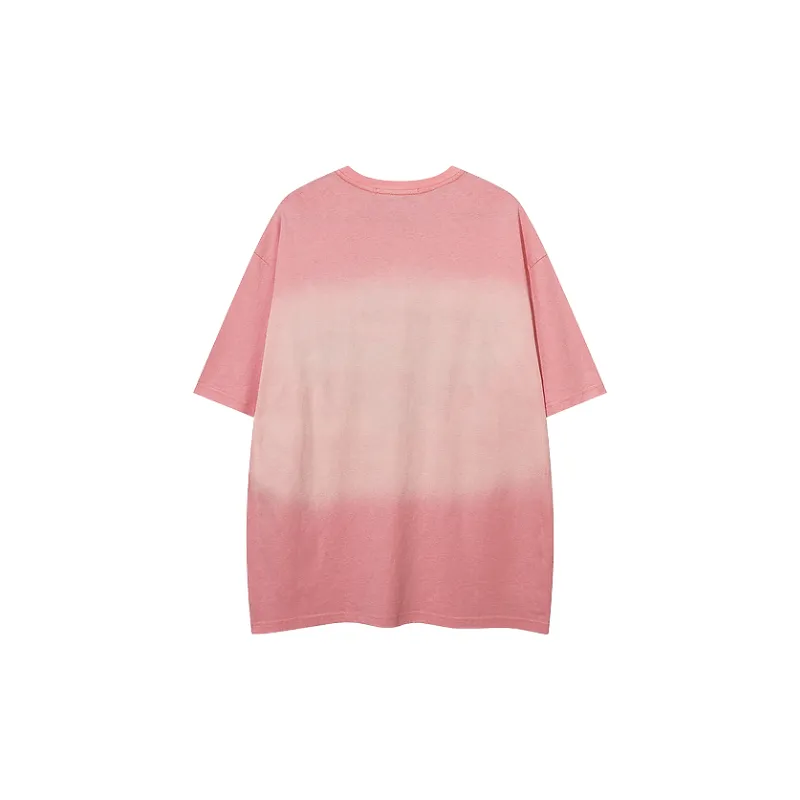 Retro Ombre 100% Cotton T Shirt Unisex-1