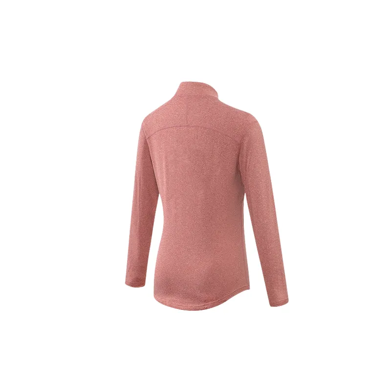 Sporty Long Sleeve Polyester Fitness Clothing Women-19