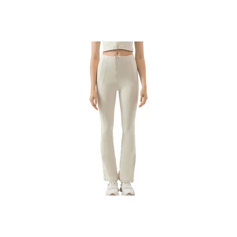 Casual Zipper Sports Pants Women-8