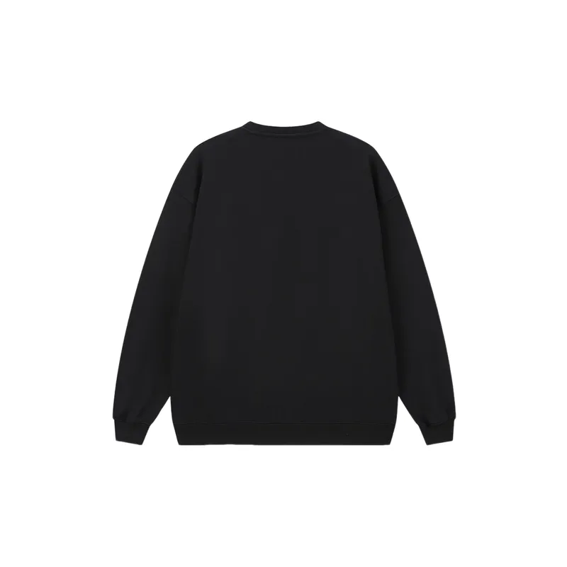 Retro Plain Printed Sweatshirt-1