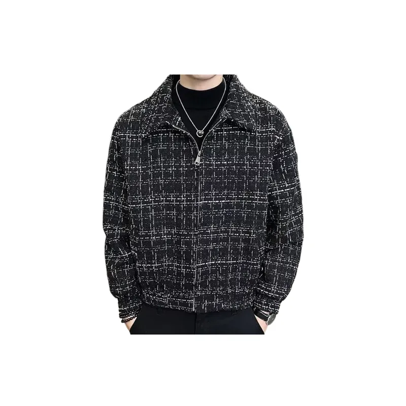 Design Niche Fashionable Houndstooth Jacket