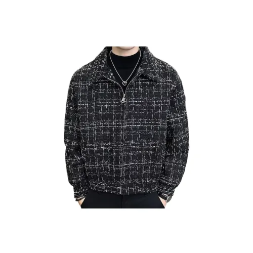 Design Niche Fashionable Houndstooth Jacket