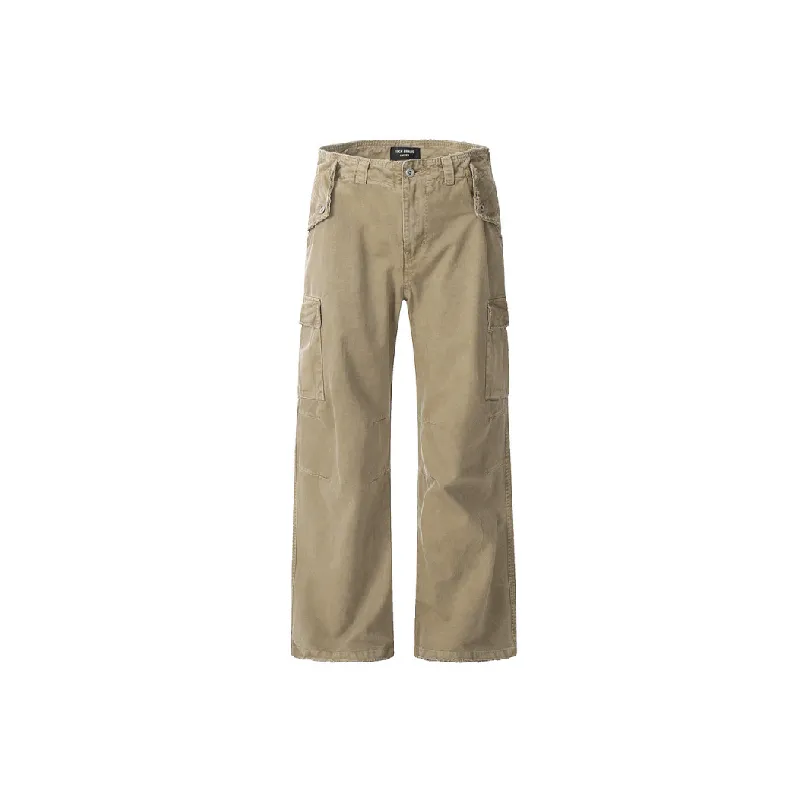 Punk Casual Cotton Cargo Pants-1
