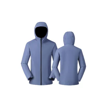 Simple Embroidered Polyester Jacket