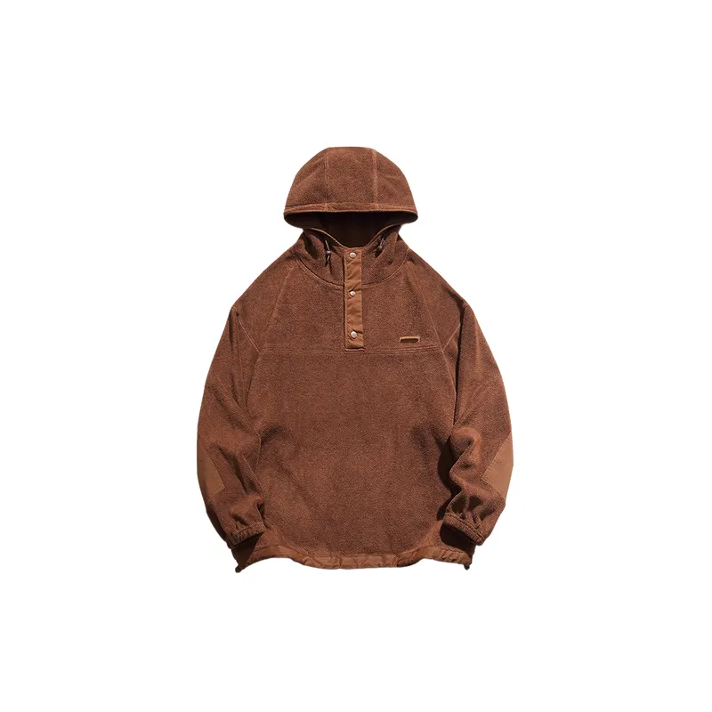 Retro Warm Blended Synthetic Fabrics Sweatshirt-2