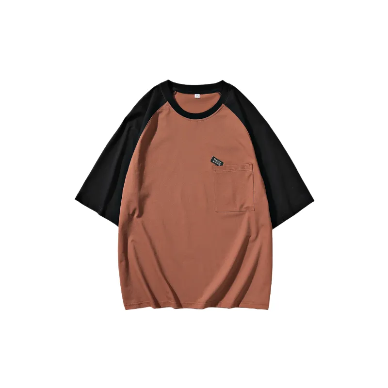 Casual Loose Blended Synthetic Fabrics T-Shirt-10