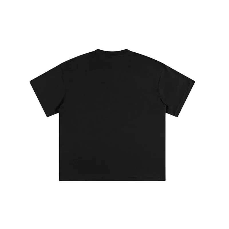 Trendy Print 100% Cotton T Shirt-1