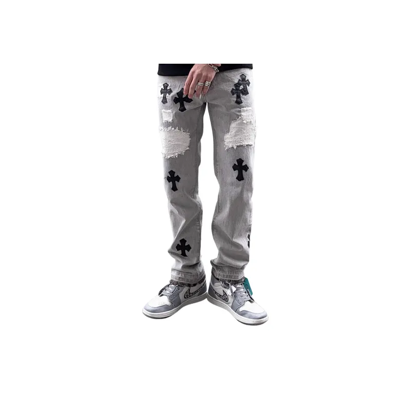 Casual Straight Leg Loose Jeans