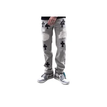Casual Straight Leg Loose Jeans