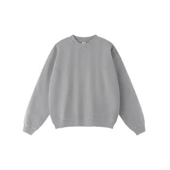 Retro Washed Cotton Sweatshirt