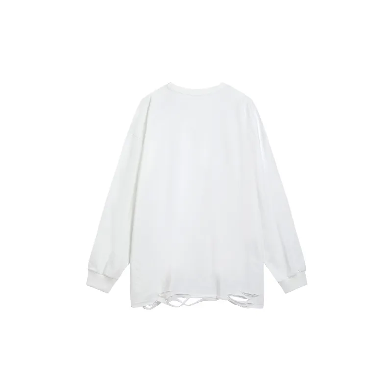Retro Loose Long Sleeve Sweatshirt-5