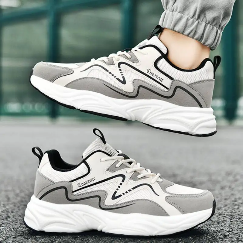 Sporty Breathable Running Shoes-13