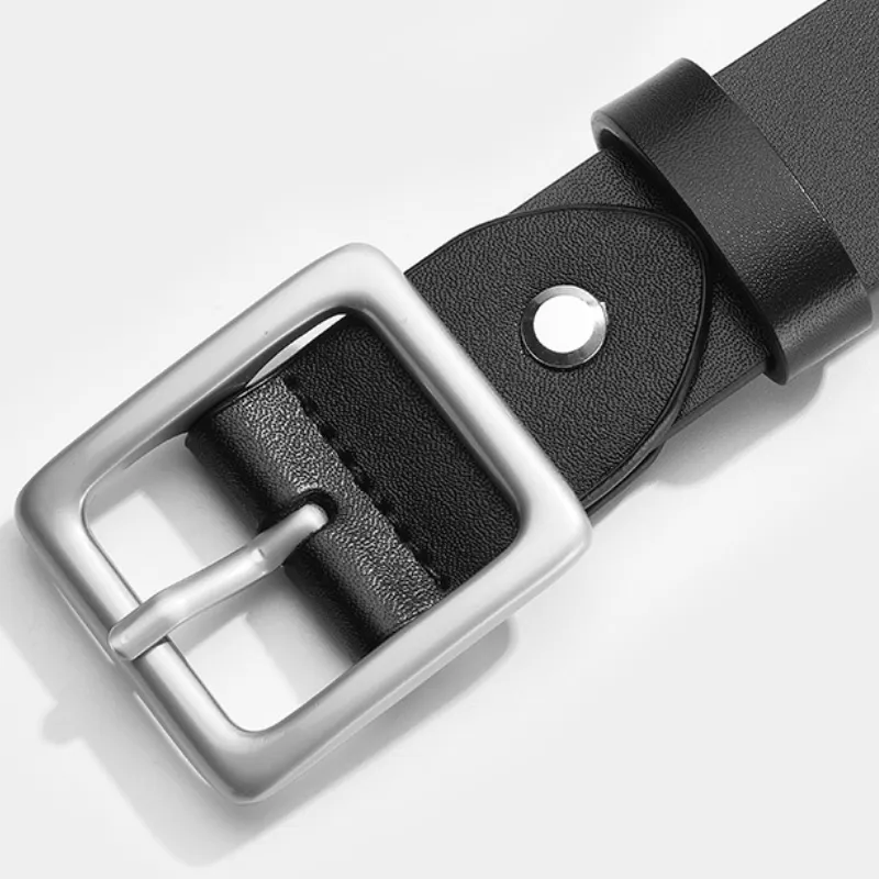 Simple Plain Leather Belt Women-1