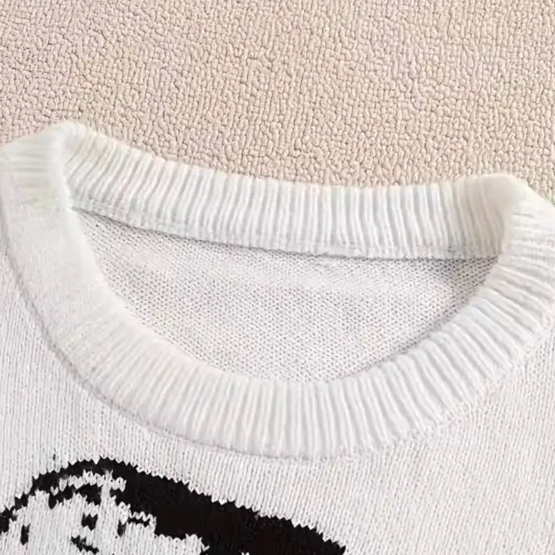 Fashionable Simple Sweater-2