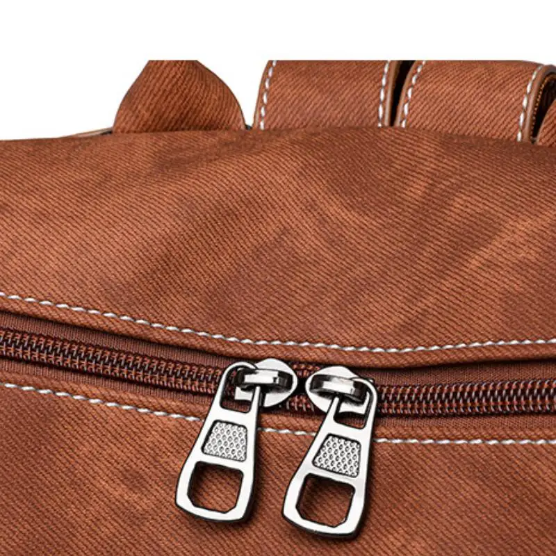 Casual Plain Backpack-7