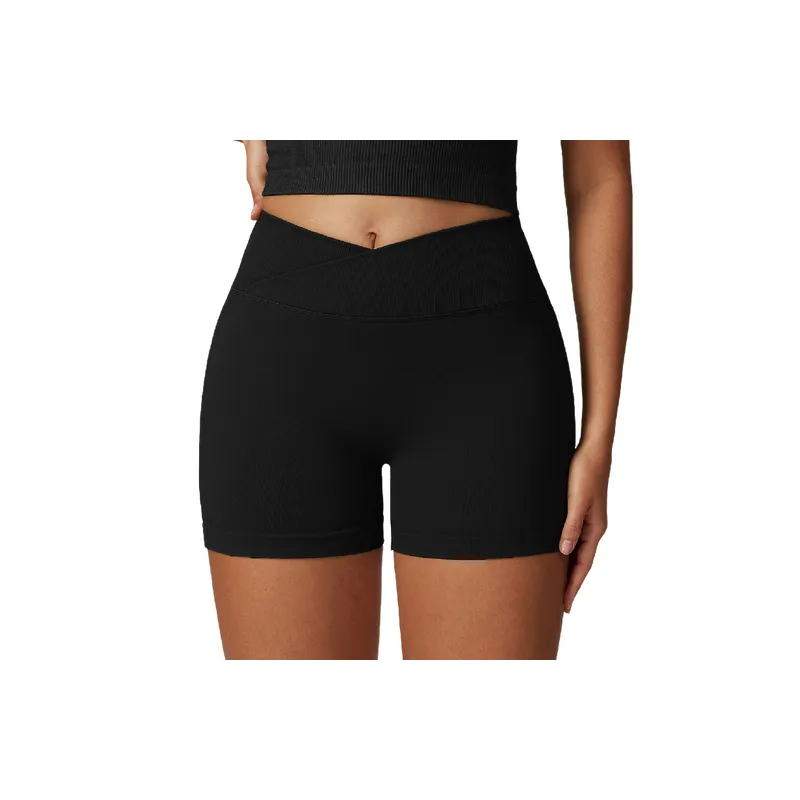 Casual Simple Sports Shorts Women-3