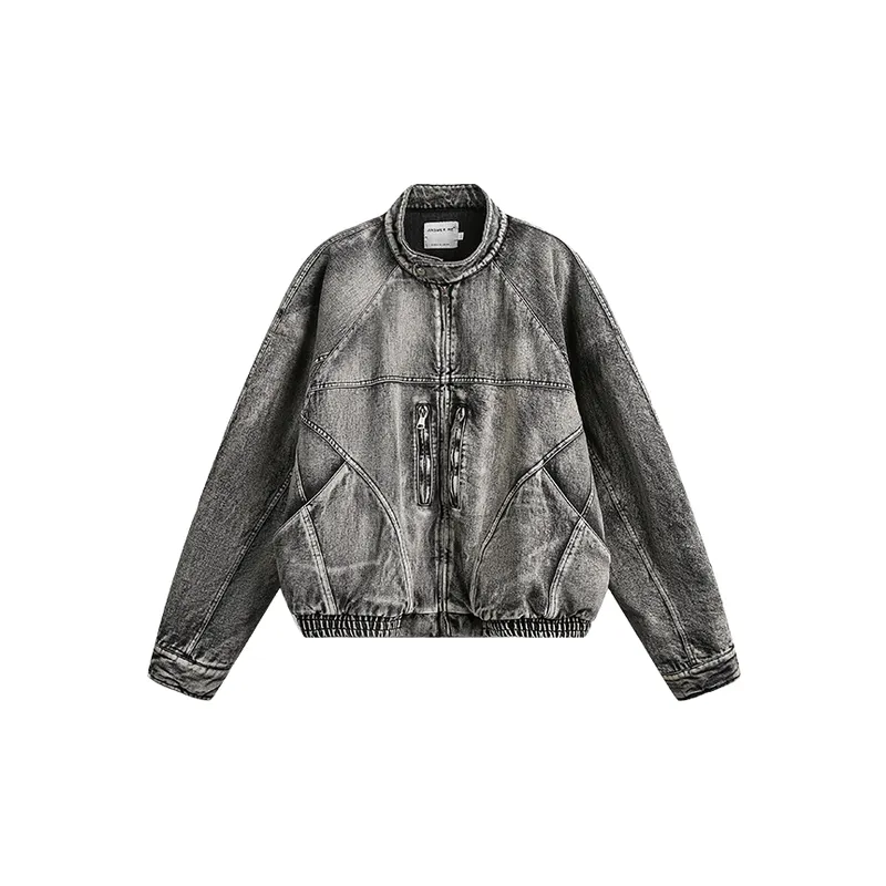 Retro Patchwork Polyester Quilted Jacket