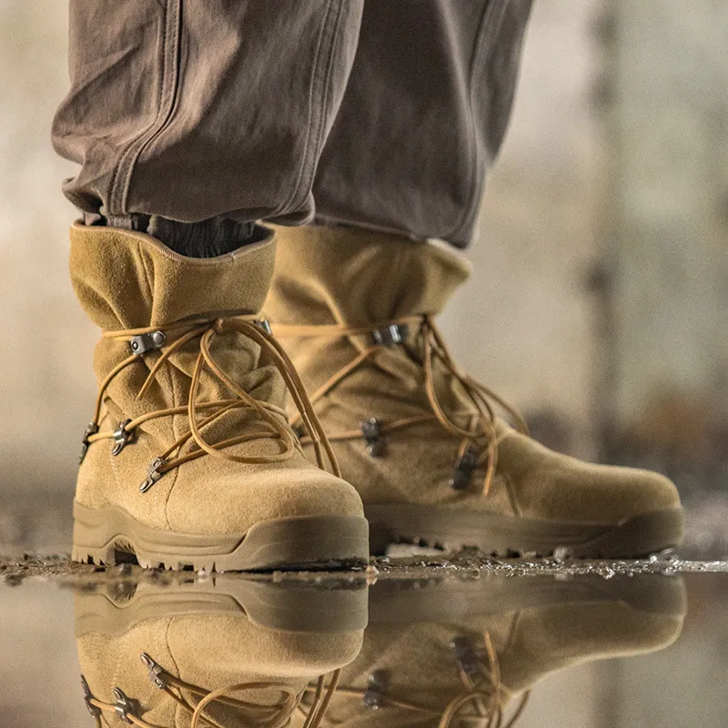 Casual Retro Desert Boots-1