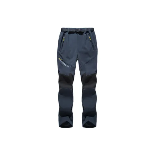 Sporty Simple Polyester Casual Pants