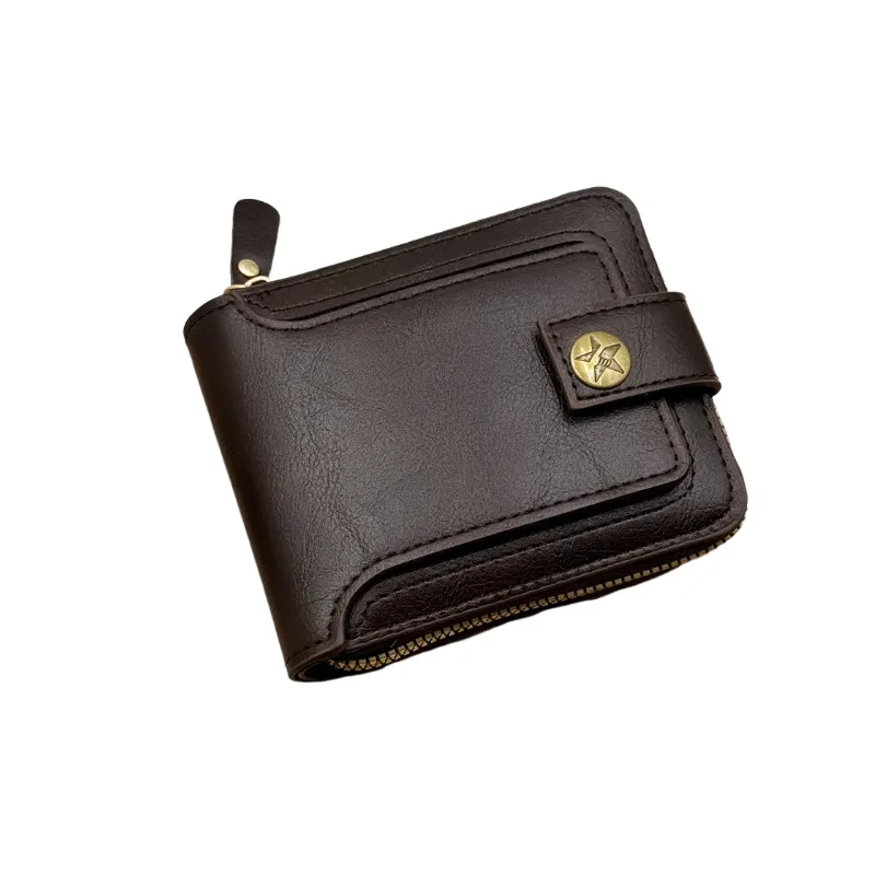 Basics Zipper Wallet Man-2