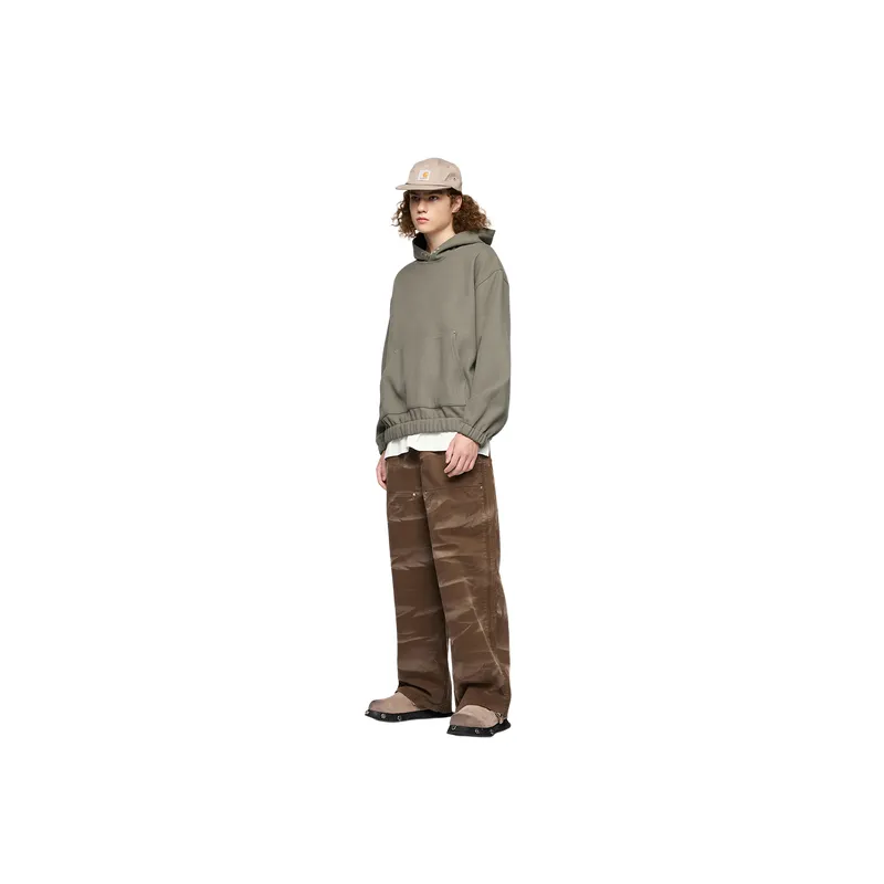 Fashion Loose Polyester Sweatshirt-3