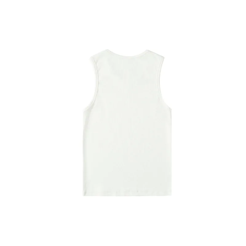 Basics Simple Cotton Vest-1