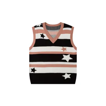 Striped Loose Vest
