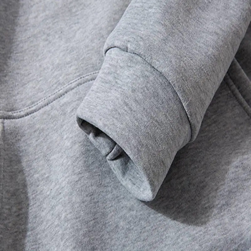 Fashionable Plain Polyester Sweatshirt Women-3