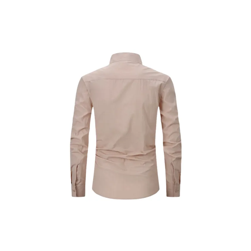 Casual Loose 100% Cotton Shirt-12
